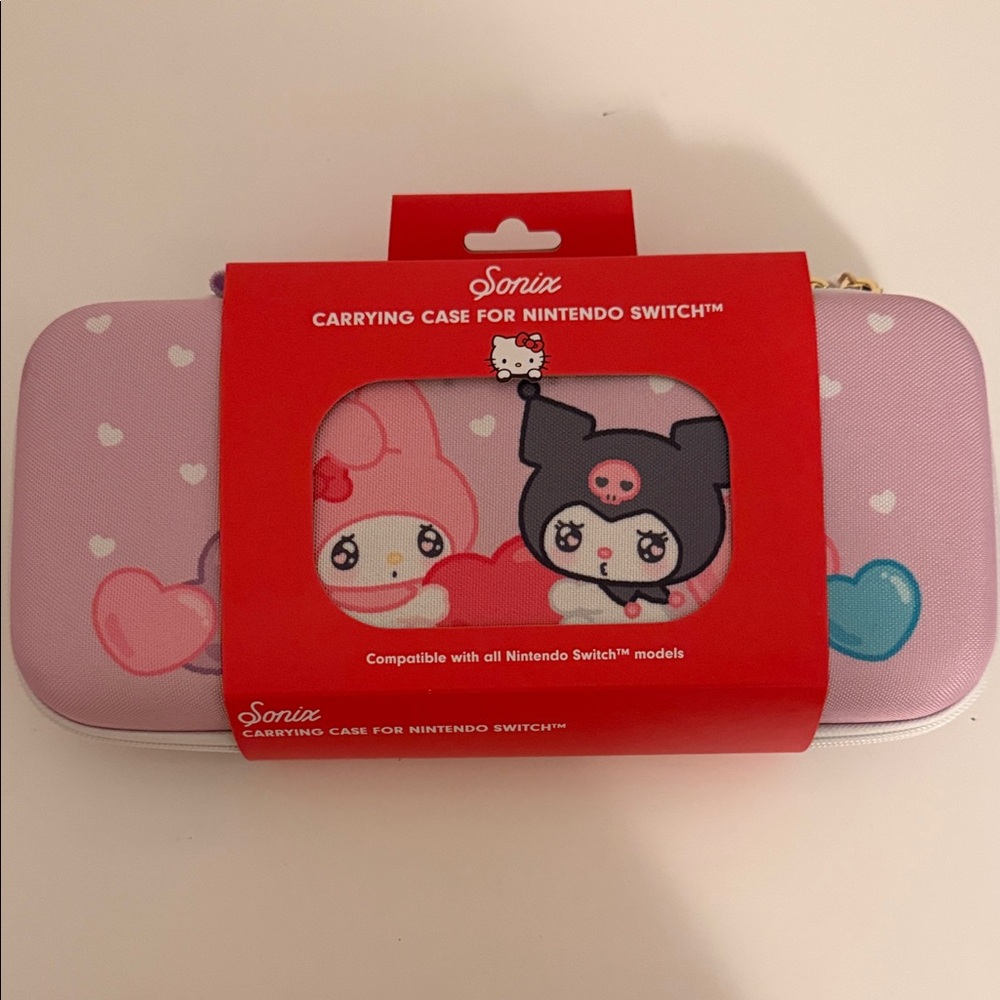 Sanrio My Melody & Kuromi Pink and Blue Nintendo Switch Carrying Case